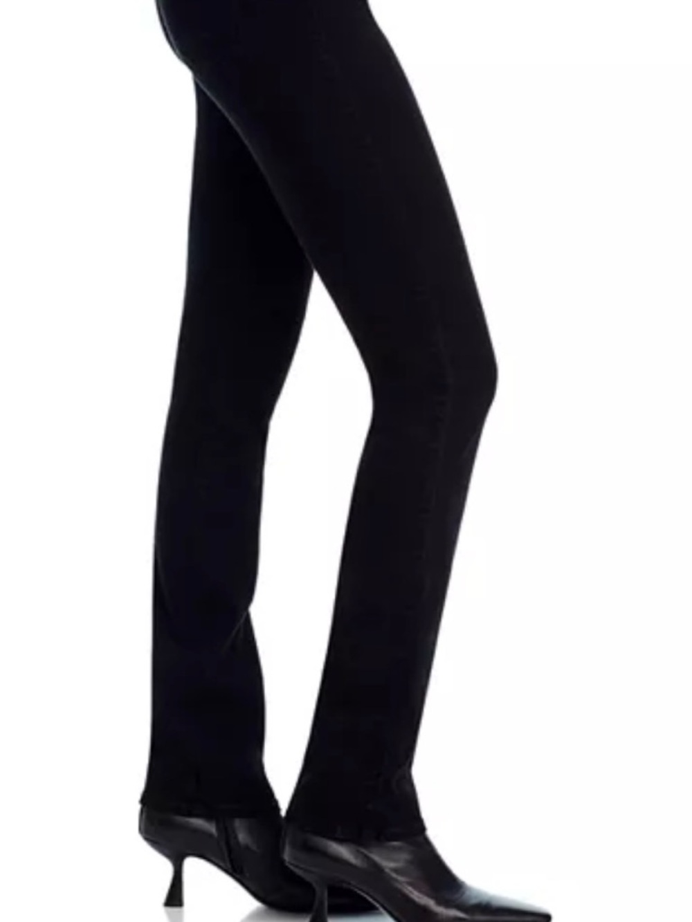 7 For All Mankind Black Denim Pants